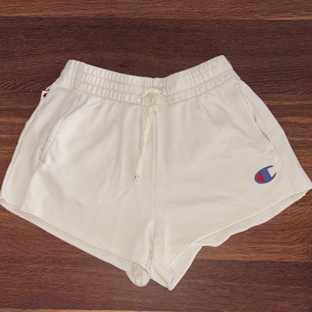 Champion Women's White Athletic Shorts